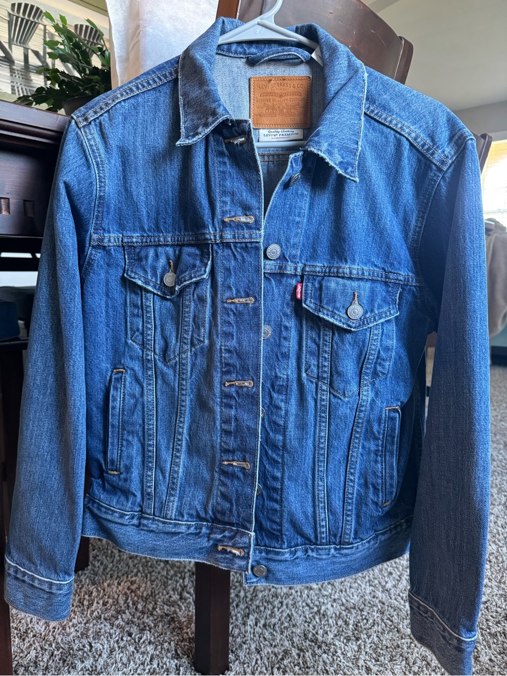 Levi's Women’s Classic Blue Denim Jacket
